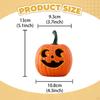 Halloween Pumpkin Decor Artificial Statue Harvest for Fireplaces