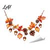 Autumn Window Clings Maple Leaf Pinecone Scarecrow Pumpkin Static Clings Waterproof PVC Seasonal Party Supplies Glass Stickers Removable Decals for