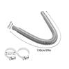 60/120/200/300cm Car Heater Accessories Stainless Steel Exhaust Pipe Parking Heater Fuel Tank Exhaust Pipe Car Heater LCD Switch