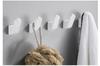 Bathroom Towel Wall Hooks Black/White Kitchen Robe Hook Brass Brushed Gold Key Hat Bag Hanger Holder Clothes Hook 5 colors