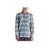 Vans Monterey Buttondown Langarm Flanellhemd Herrenhemden Blau VN0A3HL3CM9