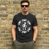 Funny Meme Ow Ow Ow T Shirts Unisex Cotton Crazy TShirts O Neck Tees Short Sleeve Tops Party