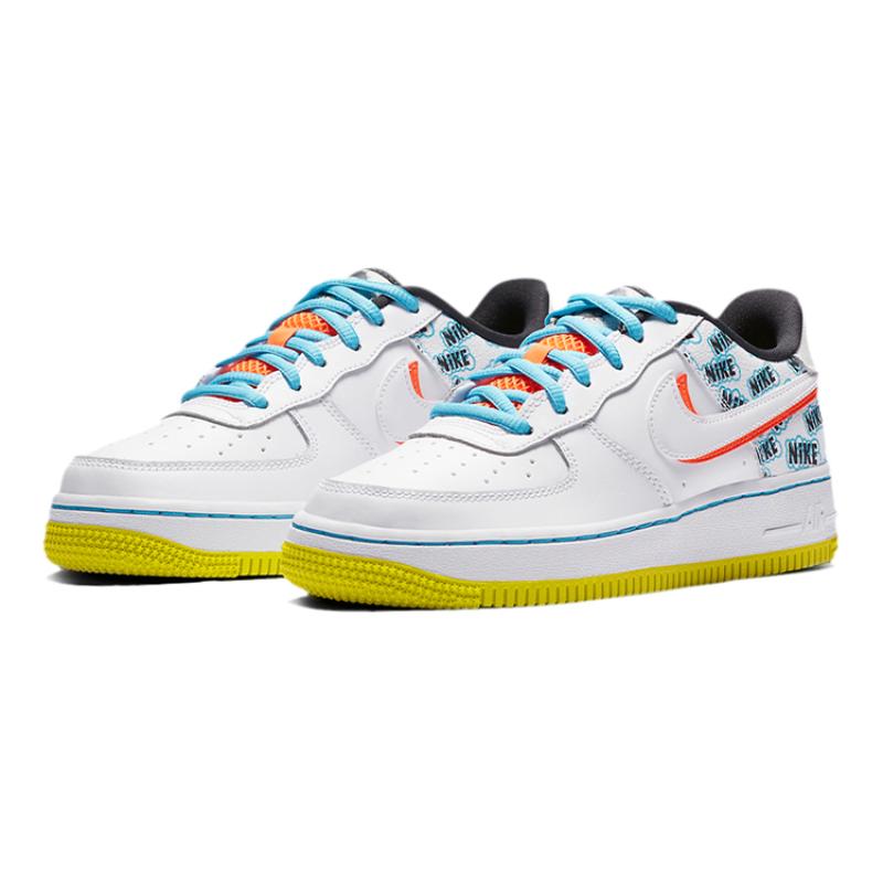 Nike Air Force 1 Low Back To School 2020 GS Sneakers CZ8139-100