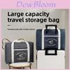 Travel Storage Bag Large Capacity Oxford Fabric With Carry Handle For Suitcases