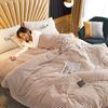 Breathable Nap Blanket Skin-friendly Sofa Blanket Plaid Coral Fleece Blanket  Summer