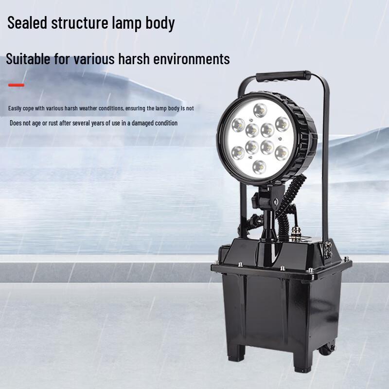 Portable Emergency Work Light with Tripod