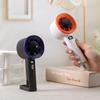 Digital Display Portable Handheld Fan with USB Charging