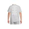 Nike X Pigalle Collaborative Logo Print Short Sleeve T-Shirt Men Tops Grey CK2337-063