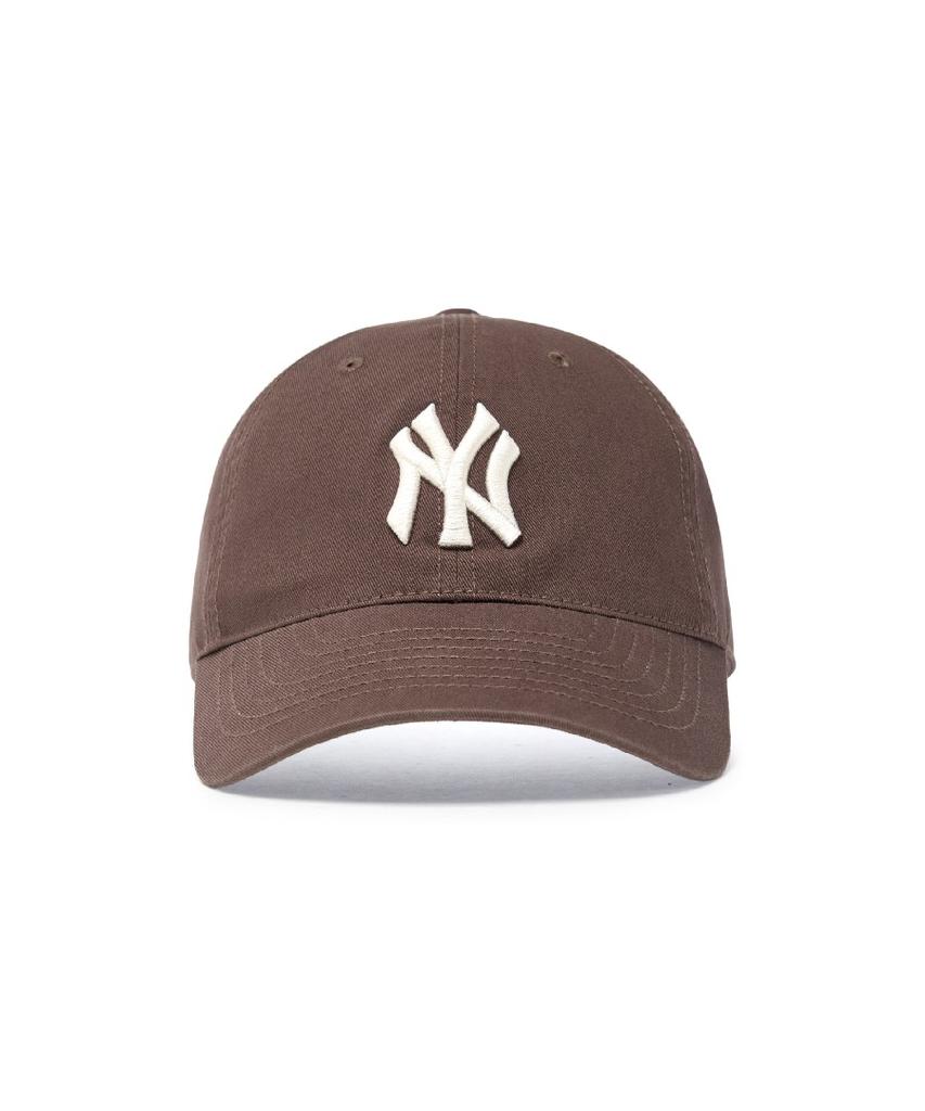 Emelbi Ace Unstructured Ball Cap Ny (Brown)