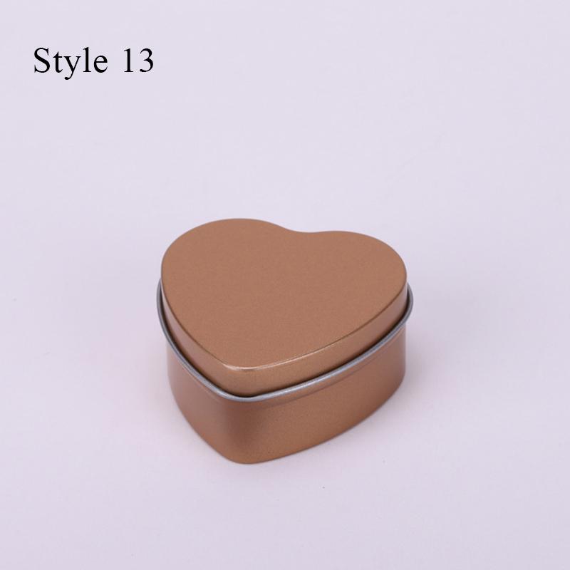 Einfarbige Langlebige Klapp-Blechdose Minzbonbon-Dose Weißblechdosen Süßigkeitenverpackungsbox Geometrische Stabile Nagelknipser-Dosen