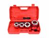 Awtools Rohrgewindeschneider 4 Stück. 1/2", 3/4", 1", 1-1/4" Koffer-Set