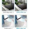 Stucco Plastico Acciaio di Alta Qualità Agente per Giunti Applicabile a Telaio Lavabo Box Doccia Bordo Lavandino WC Vasca da Bagno