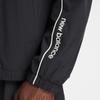 New Balance Woven Track Jacket with Brushed Tricot Lining Size L Men's (AMJ53171) Black,