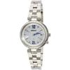 Seiko Watch Lucia, Metal Hypoallergenic, Solar-Powered, Radio-Controlled, Sapphire Crystal, SSQV013