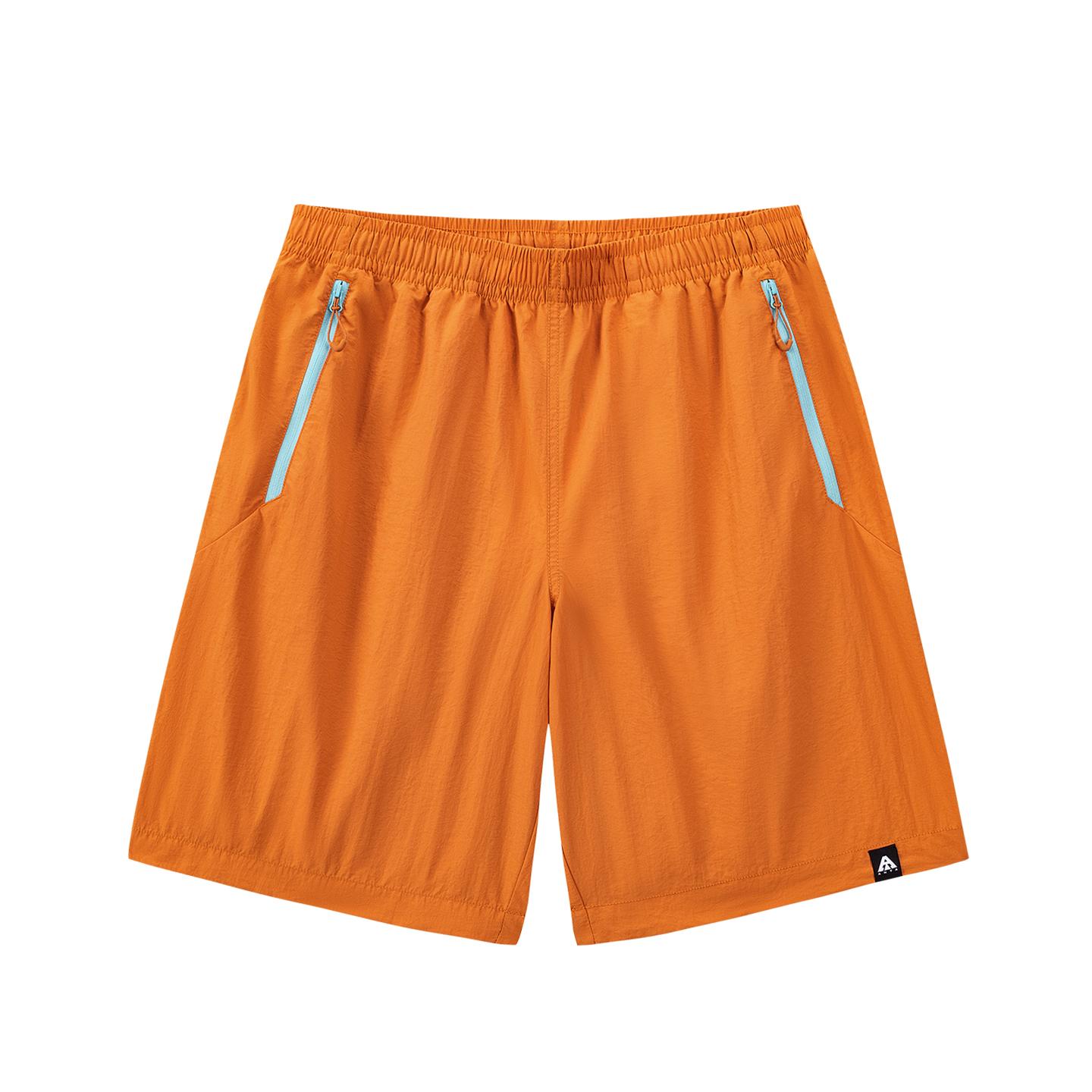 Anta Outdoors Woven Sports Shorts Men shorts Fly-Flower-Orange 952626501-2 S