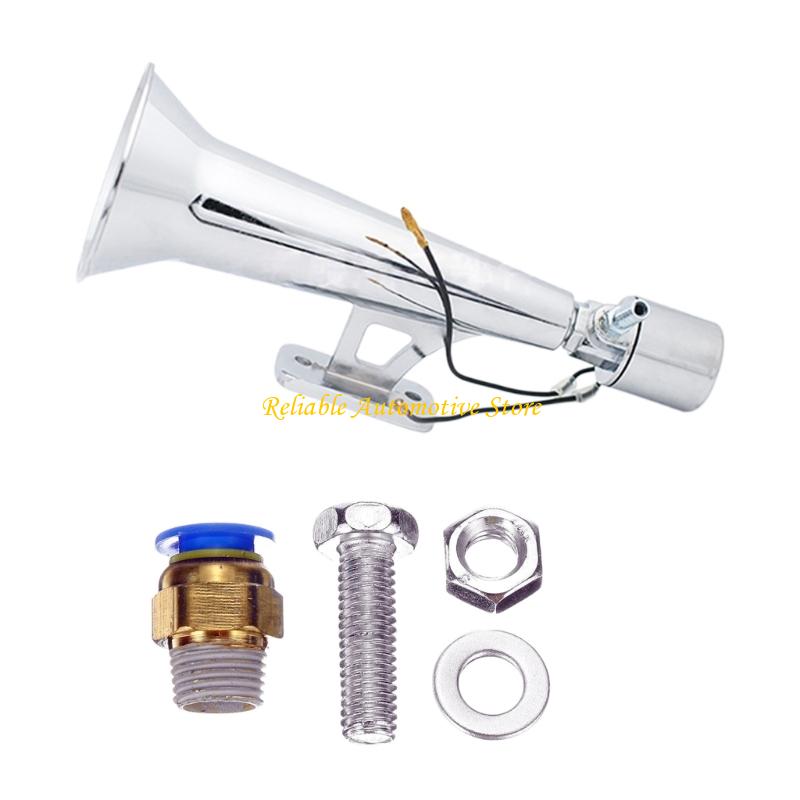 M68B 115dB High Decibel Marine Trumpet 12V 24V Easy Installation Waterproof Air Horn for Various Watercrafts красный