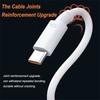 USB Type C Cable 120W 10A Fast Charging Wire Mobile Phone USB For Huawei P30 Xiaomi Realme Samsung Poco X6 USB C Data Cable Cord
