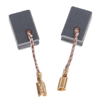 10Pcs Graphite Copper Motor Carbon Brushes Kit For Angle Grinder 6*8.5*13.5Mm
