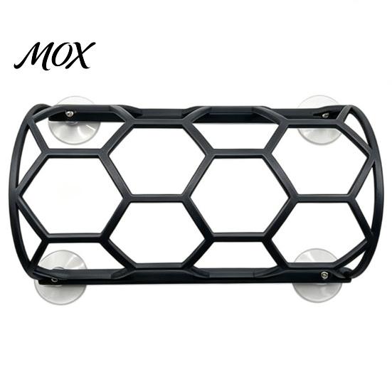 Snake Tank Accessories Reptile Honeycomb Climbing Shelf, Suction Cup Tunnel Hide, Rest Platform Perch for Ball Python, Lizard, Bearded Dragon,