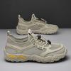 Men's Summer Breathable Mesh Soft Sole Non-Slip Low-Top Casual Outdoor Hiking Water Shoes.