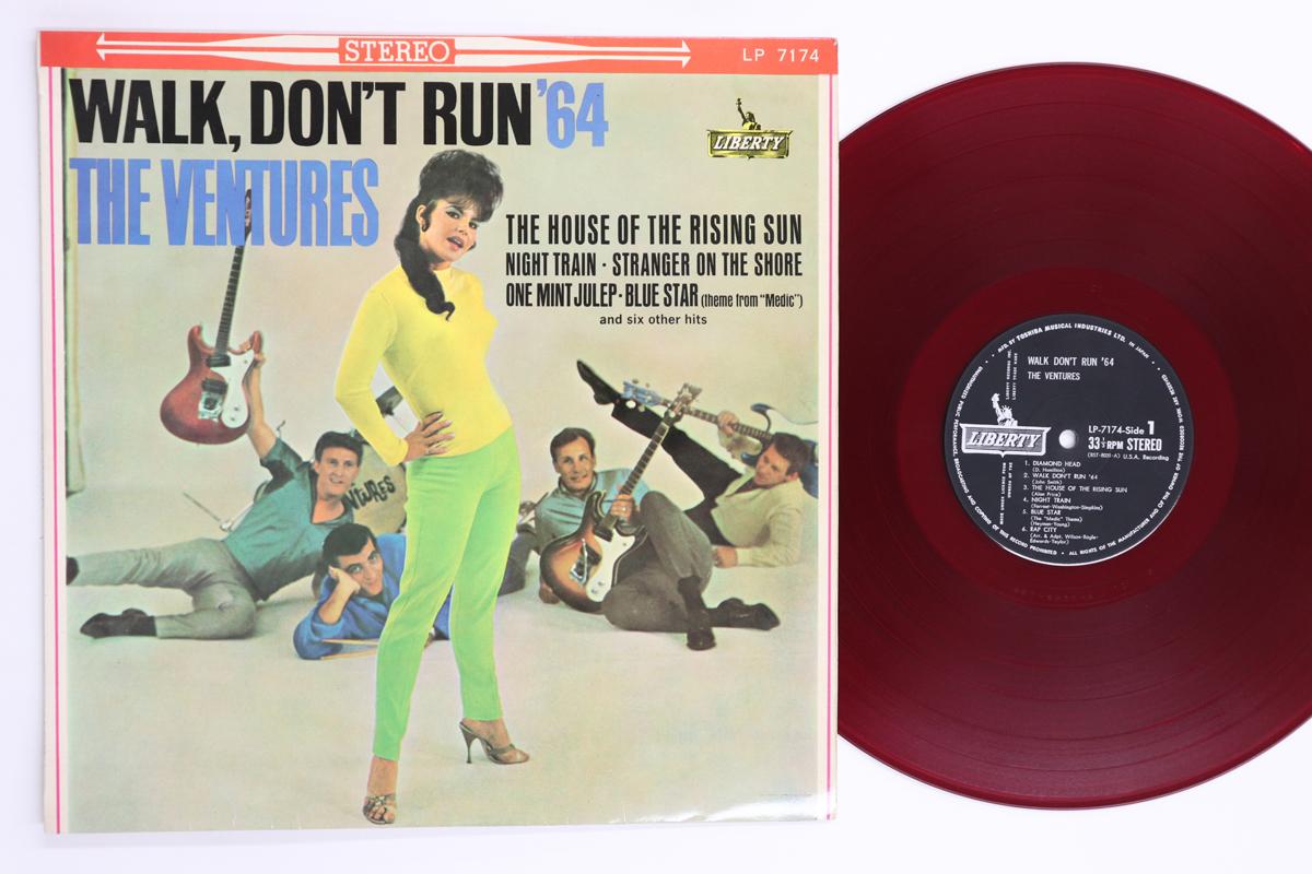 

LP Record VENTURES Walk Dont Run 64 LP7174 LIBERTY 1964 Japan Rock Used