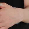 Less Is More Silver Round Chain Bracelet