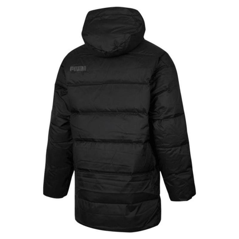Puma Thick Hooded Duck Down Long Sleeve Down Jacket Men outerwear Black 678321-01