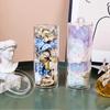 Transparent Acrylic Hair Tie Display Organizer Headband Hair Tie Holder With Lid