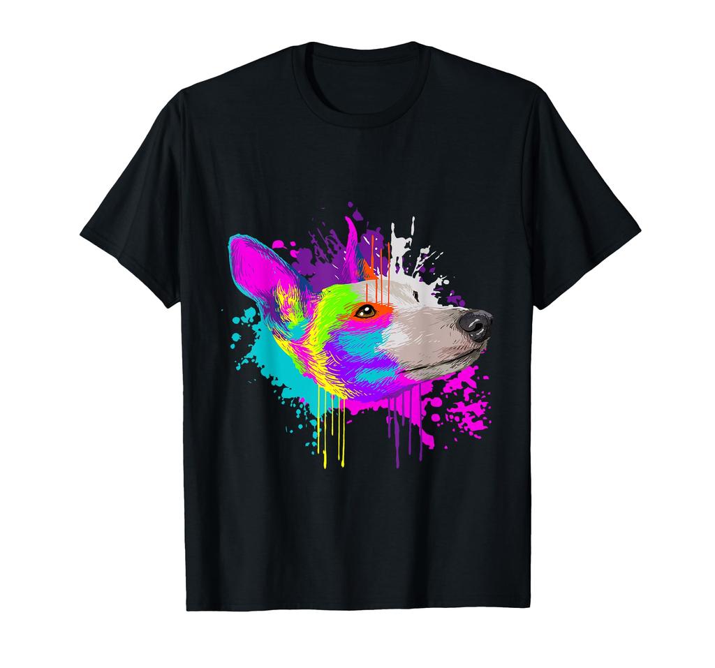 Splash Art Whippet Dog Owner Gift Idea Dog T-Shirt