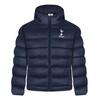 Boys Crest Quilted Jacket