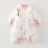 Spring & Autumn Baby Pajamas: Lightweight Pure Cotton Sleeping Bag & Anti-Kick Blanket for Infants and Toddlers