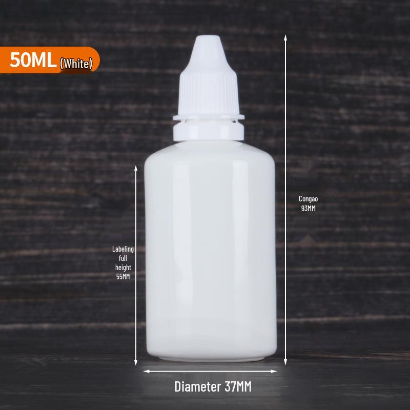 Squeeze Plastic Eye Dropper Bottles: 5ml, 10ml, 20ml for Eye Drops or Ink