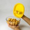 Easy-to-clean Silicone Lid Snack Storage Box Leak-Proof No-Mess Lunch Box Multifunctional Reusable Snack Organizer Camping