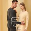 Men's & Women's Seamless Fleece-Lined Thermal Underwear Set for Autumn & Winter