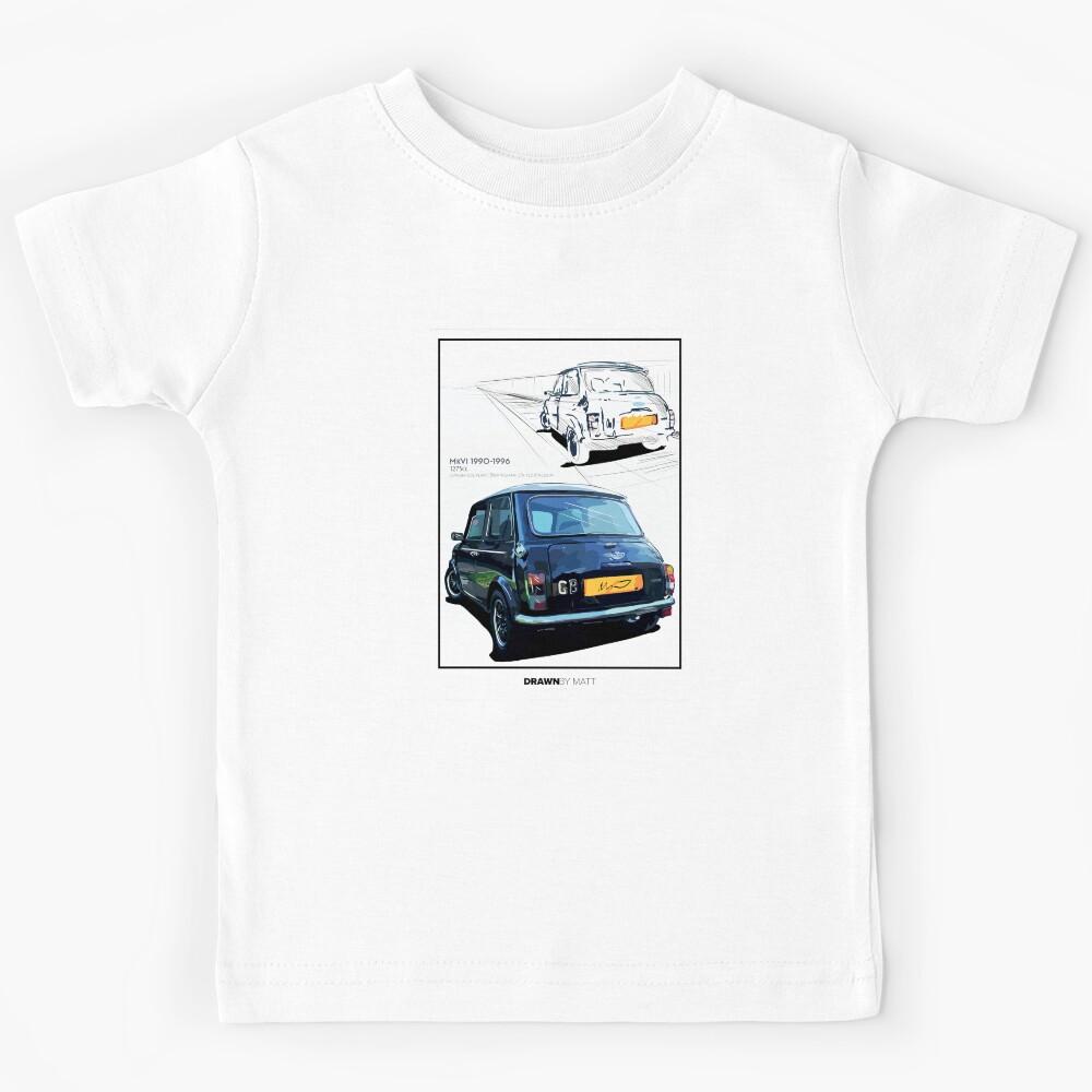 Old Classic Cooper Concept Drawing Kids T-Shirt 100