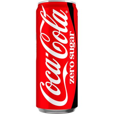 Coca-Cola zero Gazuotas gėrimas 330 ml