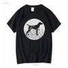 German Shorthaired Pointer Tee GSP Dad or Mom T Shirt Dog Clothing Long Short Sleeves Vintage Washed Homme Breathable Unisex