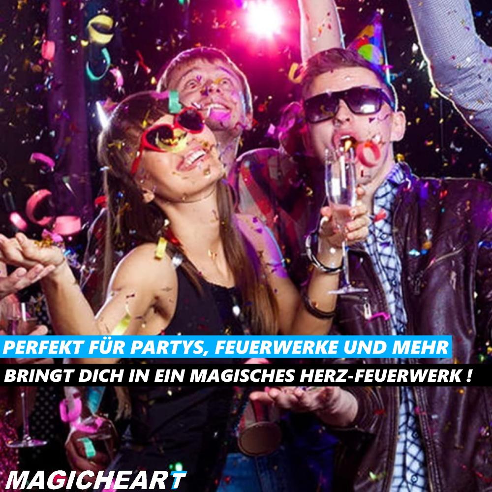 BRÝLE MAGICHEART Brýle se srdíčky 3D speciální efekty Brýle se srdíčky na párty s motivem lásky