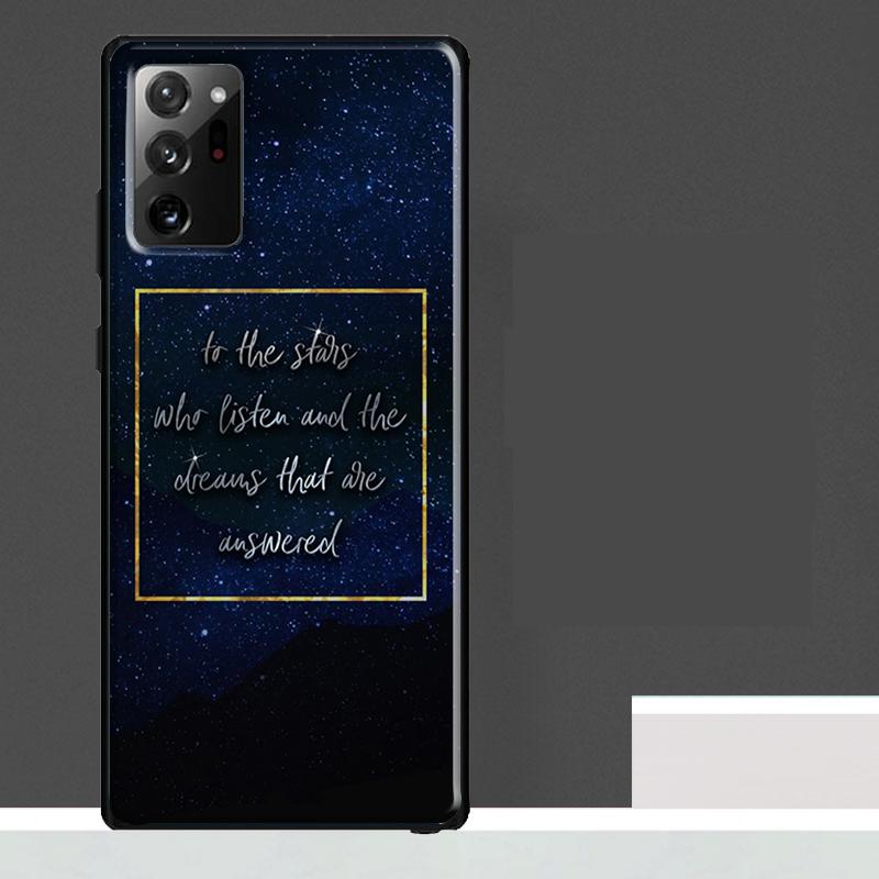 A Court Of Mist And Fury Case For Samsung Galaxy S24 Ultra S23 S22 S21 S25 Ultra S9 S10 S20 Plus S25 FE Phone Cover