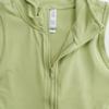 Gilet Sportivo da Donna Senza Maniche con Collo Rialzato ad Asciugatura Rapida per Corsa, Fitness e Yoga