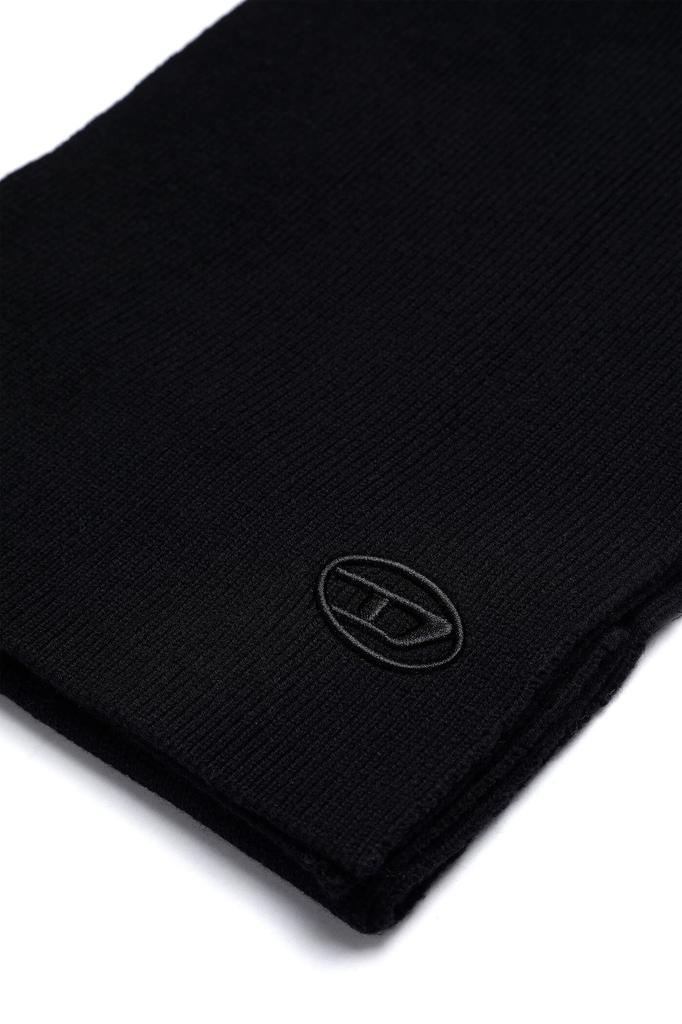 DIESEL Scarf Half Cardigan Stitch SCARF A051650DAOB UNI Black 9XX (Diesel) Men's K-CODER (Free Size)