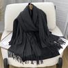 New Winter Shawl Scarves Wrap  Design Cashmere Scarf Women Warm Fashion Pashmina Femal Poncho Neckerchief Echarpe Bandana