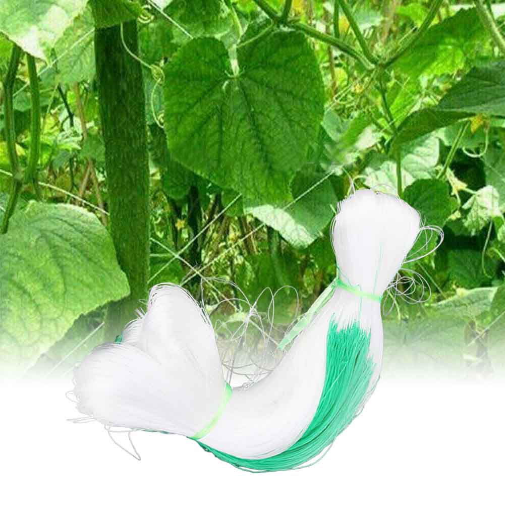100m Plant Climbing Support Net Trellis Grow Pea Cucumber Garden Planting Tool(2*100m)