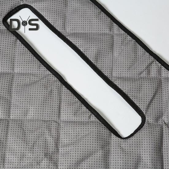 Golf Cart Seat Cover Soft Velvet Surface Golf Cart Seat Towel Blanket with Non-Slip Bottom for Most Club Car Cart Accessory