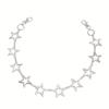 Unisex Punk Chain - Heavy-Duty Alloy Waist Chain with Hollow Star Charms, Edgy Belt accessory for Men & Women - Perfect for Jeans, Concerts, Gothic Ou