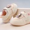 Girls' All-match White Shoes Children's Lightweight Running Shoes Casual Sneakers