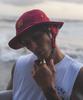 Bichiboikeomyu Surfing Surf Hat Red Candy