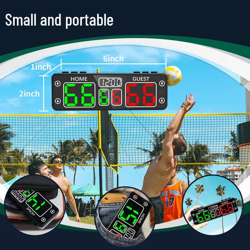 Portable Rechargeable Multi-functional Digital Scoreboard