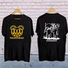 American Hip Hop Radiohead Band Cotton Men Short Sleeve 2 Sides Unisex Summer New Vintage Fashion Men's and Women's Streetwear