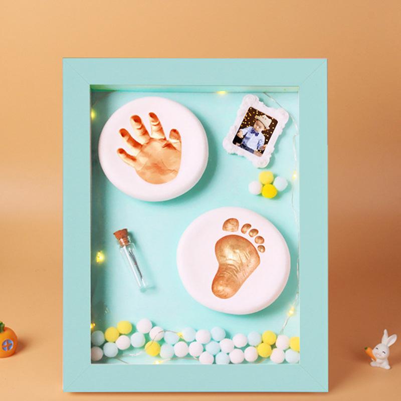 Baby Hand, Foot, Mud, Hand Footprint Souvenir, Newborn Baby, Full Moon, Hundred Days, First Year Gift